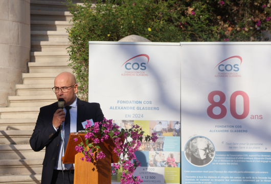 Inauguration Parvis Alexandre Glasberg