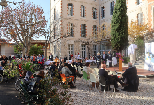 Inauguration Parvis Alexandre Glasberg