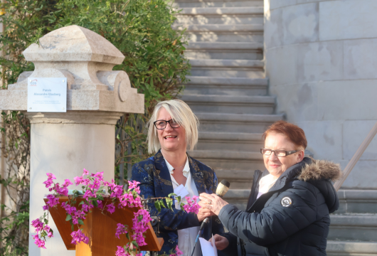 Inauguration Parvis Alexandre Glasberg