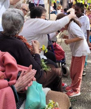 Remise des médailles aux élèves de l’école Sévigné 