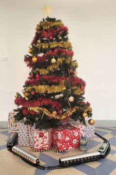 Pour Noël, l’établissement est en fête ! 