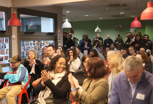 Inauguration salle Alexandre Glasberg à l'EAM COS Val de Bièvre