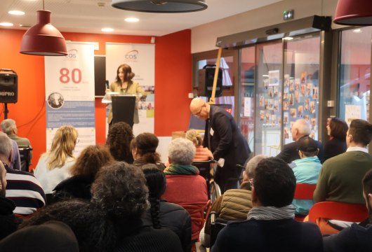 Inauguration salle Alexandre Glasberg à l'EAM COS Val de Bièvre