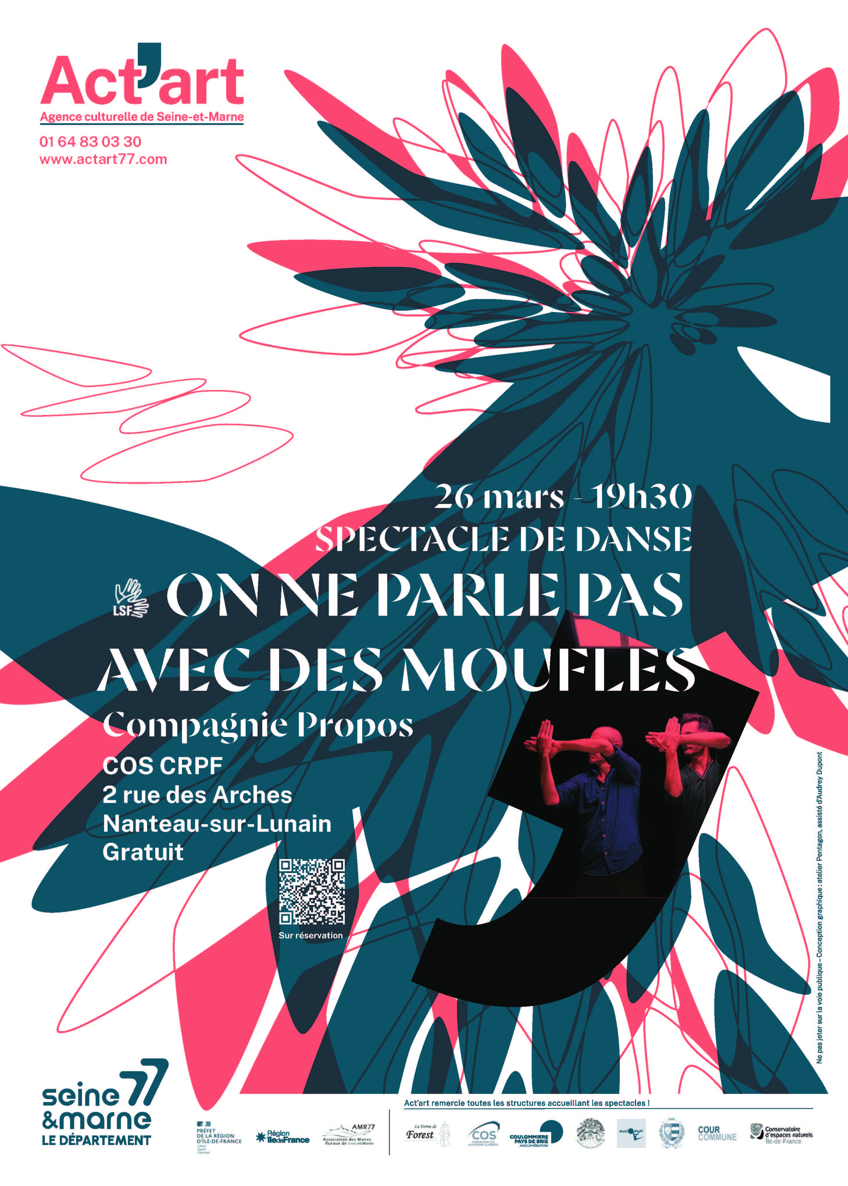 Spectacle « On ne parle pas avec des moufles » au COS CRPF