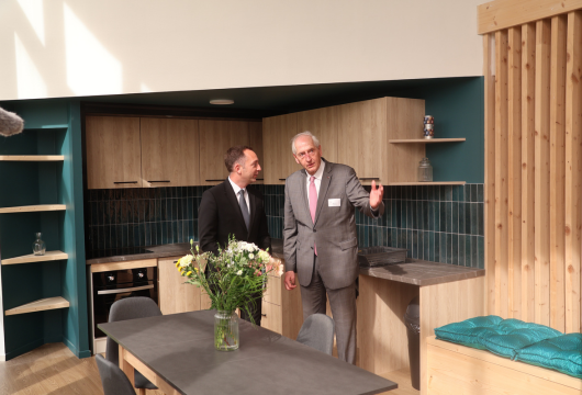 Inauguration de la Résidence sociale Glasberg 