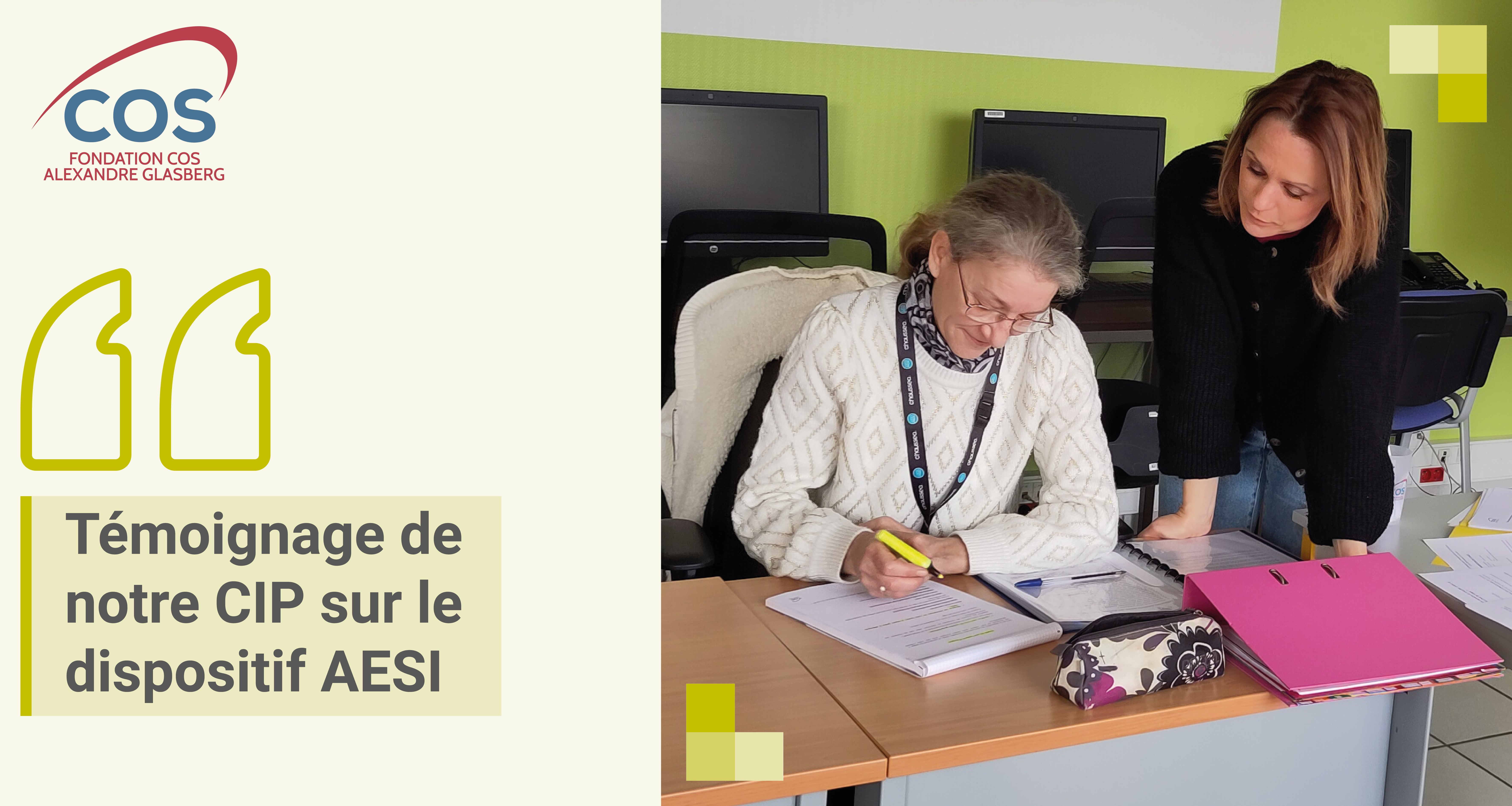 Le dispositif AESI – Des stages en entreprises