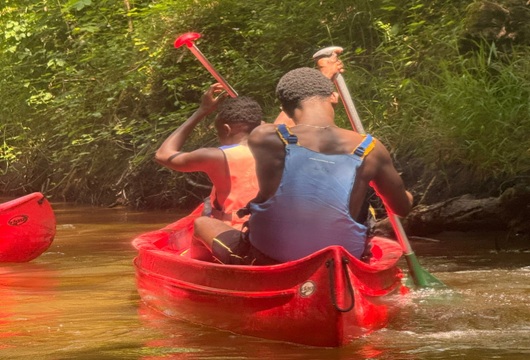 Deuxième séance de canoë-kayak