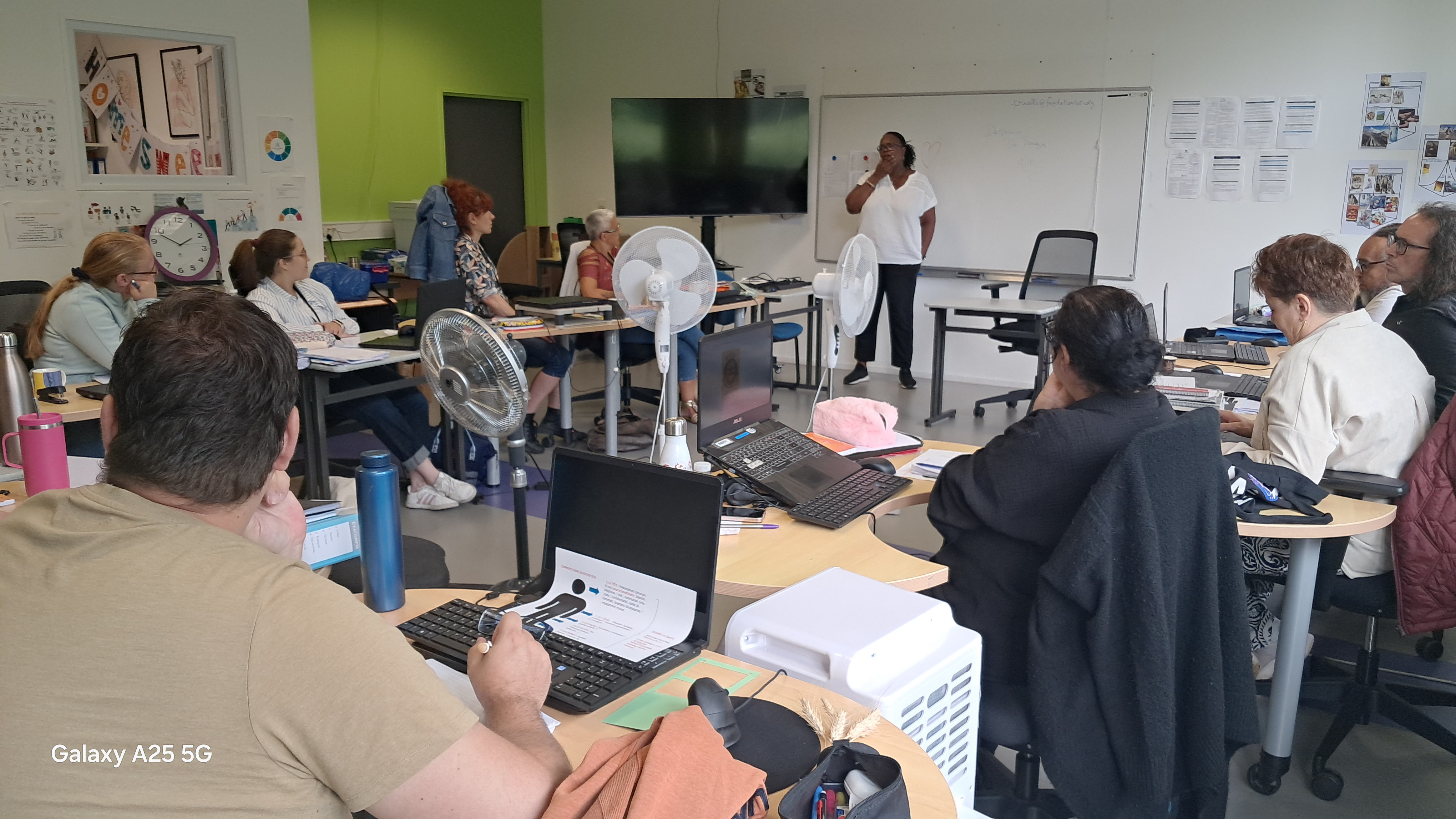 Les stagiaires CIP accueillent une consultante de l’APEC 