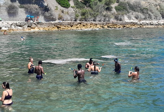 Pratique du snorkeling