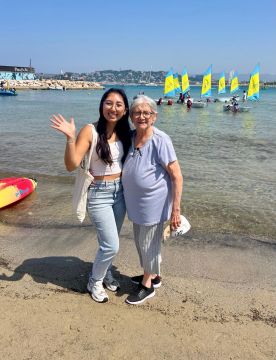 Une sortie à la plage de la Pointe Rouge pour le PASA de jour