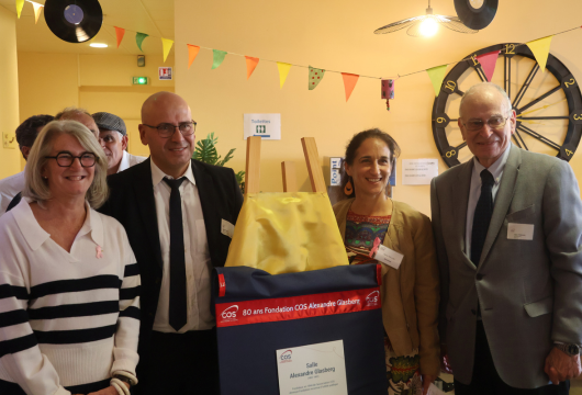 Inauguration salle Alexandre Glasberg