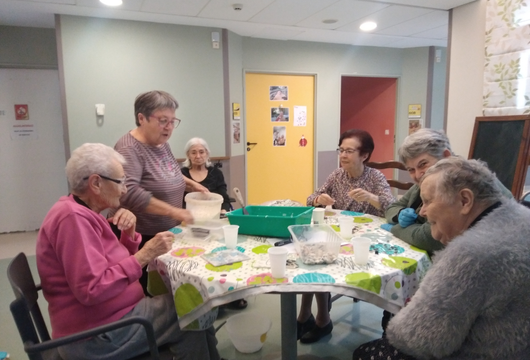 Atelier mosaïque - Ehpad COS Saint-Maur