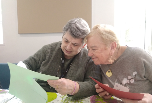Atelier créatif - Pôle gérontologique COS Saint-Maur