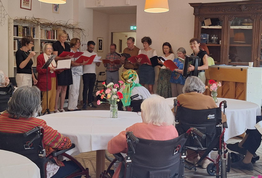 Concert avec les bénévoles de l'association Accord musique - Ehpad COS Jeanne d'Arc