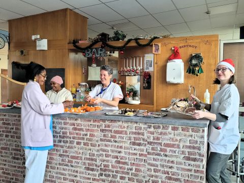 Le grand goûter de Noël avec les familles