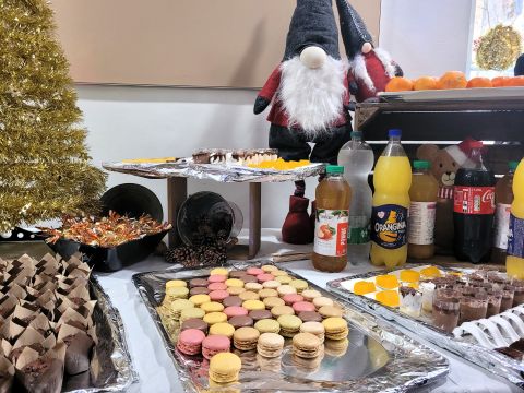 Le grand goûter de Noël avec les familles