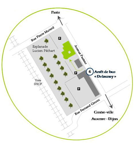 Plan d'accès au CRRF