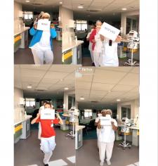 Le personnel de Bobigny a réalisé une vidéo TIK TOK pour encourager à respecter le confinement