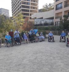 Pause au parc Martin Luther King