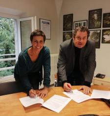 Signature d’une convention de partenariat avec l’association Grinn